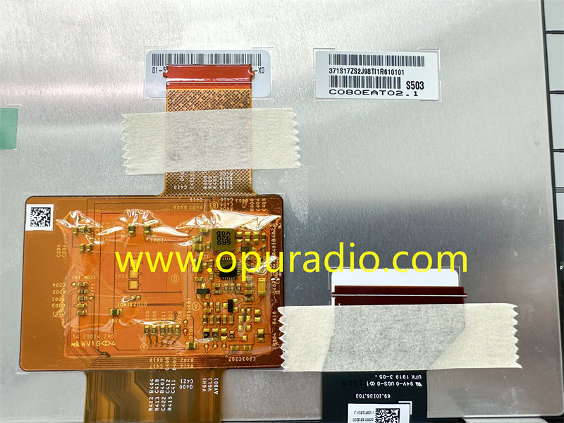 C080EAT02.1 touch Screen for 2021-2023 Honda Pilot Car Navigation Center Information Display