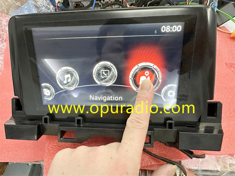 2015-2017 Mazda 6 VI GLGJ Combo Facelift GMD7-66-9C0 Touch Display Monitor Screen