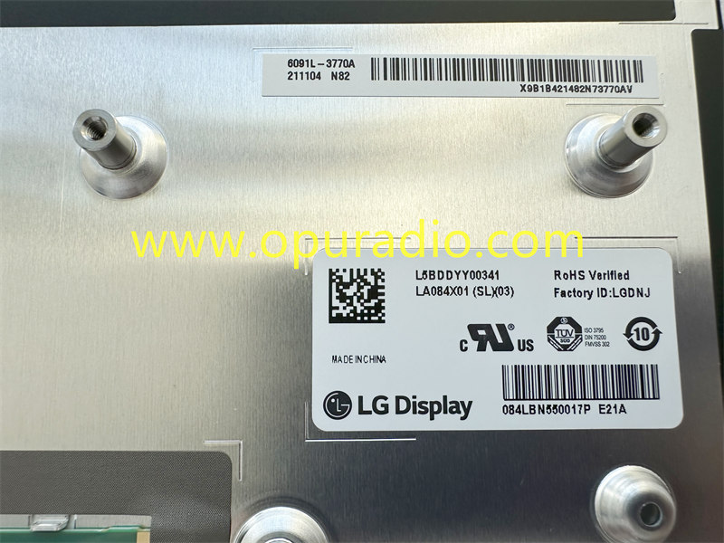 LA084X01 SL03 Touch Display for 2017-2020 Jeep Compass Uconnect 4C UAQ Grand Cherokee Dodge