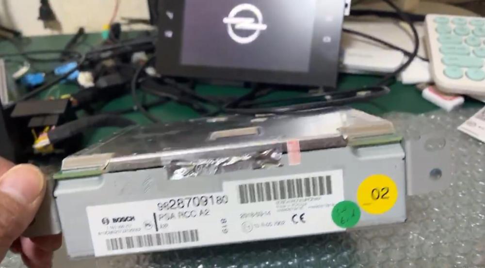 Wiring Tester With BCM for PSA RCC RADIO 2019-2021 OPEL COMBO CITROEN C5 AIRCROSS Naivgation