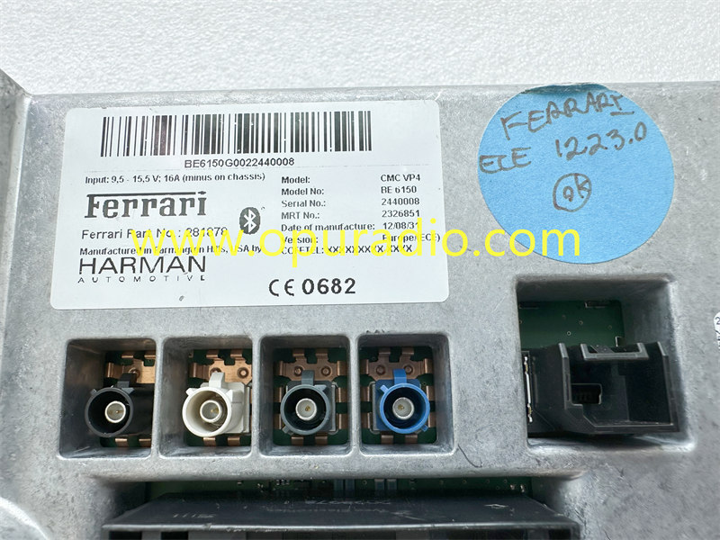 Repair Service Ferrari F12 Berlinetta 488 Navigation Module Nit Becker 281878