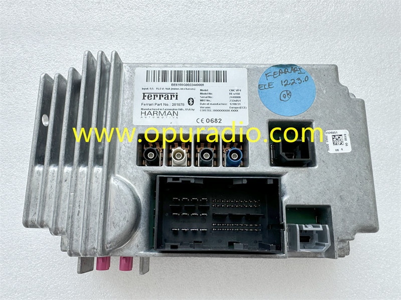 Repair Service Ferrari F12 Berlinetta 488 Navigation Module Nit Becker 281878