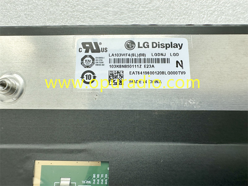 LG Touch Display LA103WF4-SL03 SL08 2021 Hyundai Sonata KIA Telluride Creta Car Navigation