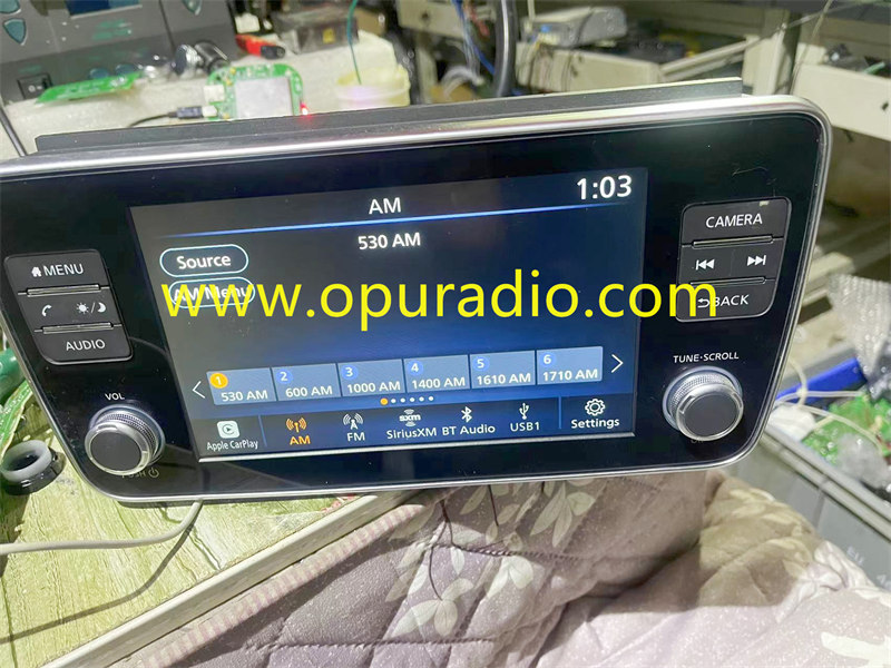 2019-2020 Nissan Leaf AM FM OEM Radio Receiver Non-Navigation Touch Screen Display