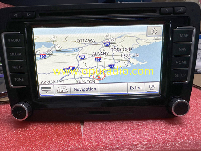 Mainboard for 10-15 VOLKSWAGEN PASSAT JETTA EOS NAVIGATION AM FM RADIO RECEIVER 3C0035684J