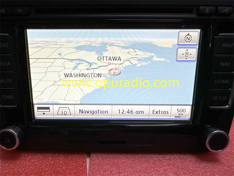 Mainboard for 10-15 VOLKSWAGEN PASSAT JETTA EOS NAVIGATION AM FM RADIO RECEIVER 3C0035684J