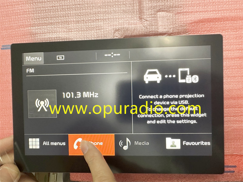 Touch Display Screen for KIA Niro EV 2021 Radio CD GPS player head unit 96160Q4540 car navigation