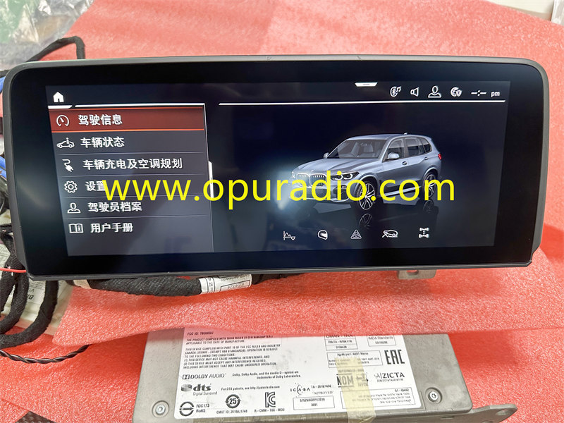 6550 5A065D5 MGU 10.25 MONITOR 2018-2021 BMW F97 G01 X3 F98 G02 X4 CID IX3 G08 CENTER DISPLAY