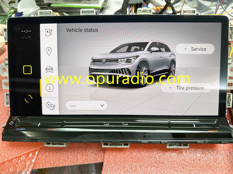 5H0919606C Touch Screen 12inch Display for VW Golf MK8 Car Navigation SAT NAV