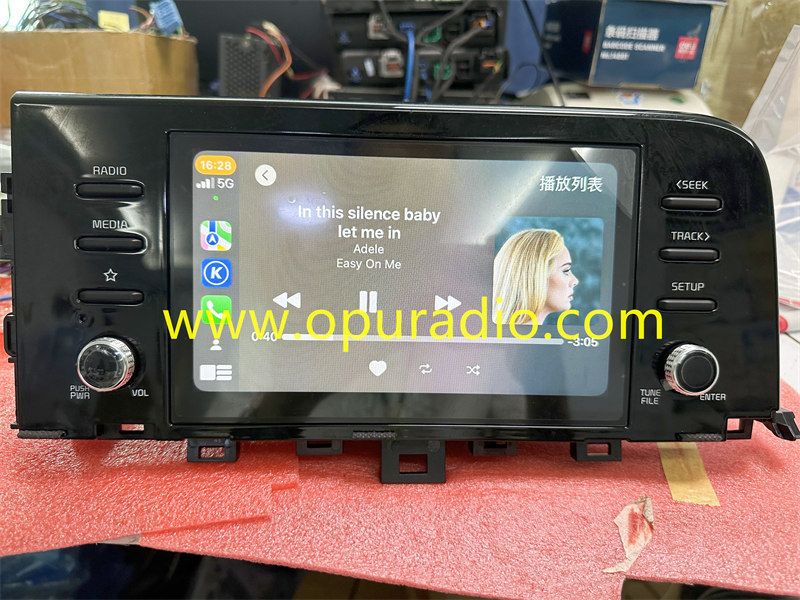 96160Q5EA0FHV MOBIS Radio for 2022-2024 KIA Navigation Media Wireless Apple Carplay
