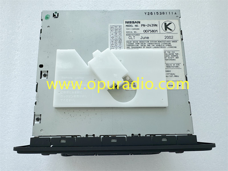 Nissan Infiniti BOSE RADIO 6 cd cassette PN-2439N CR190 Pathfinder