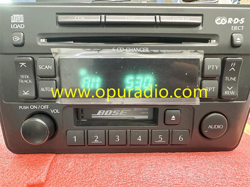 Nissan Infiniti BOSE RADIO 6 cd cassette PN-2439N CR190 Pathfinder QX4 01-03