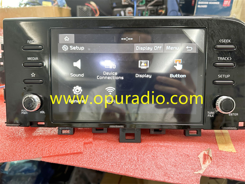 96160Q5EA0FHV MOBIS Radio for 2022-2024 KIA Navigation Media Wireless Apple Carplay