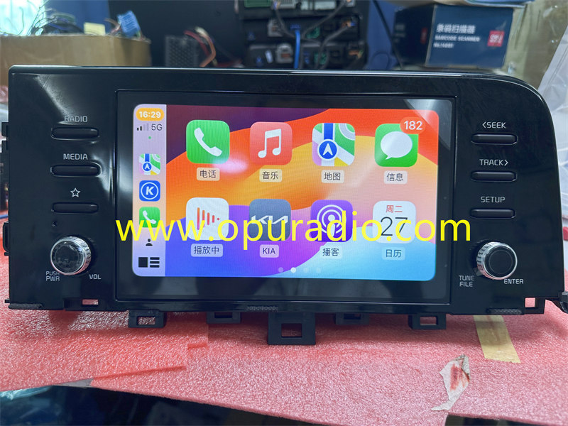 96160Q5EA0FHV MOBIS Radio for 2022-2024 KIA Navigation Media Wireless Apple Carplay