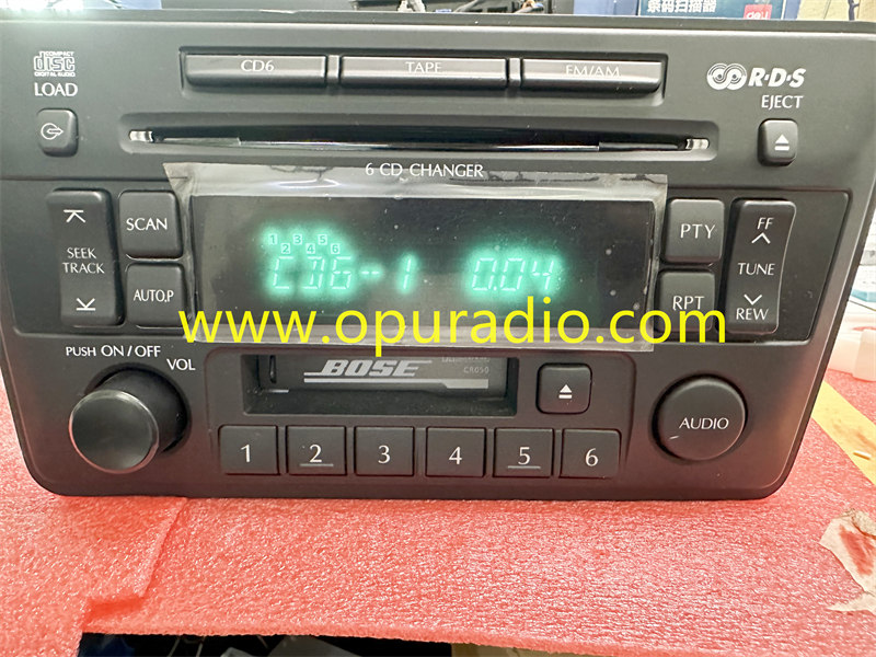 Nissan Infiniti BOSE RADIO 6 cd cassette PN-2439N CR190 Pathfinder