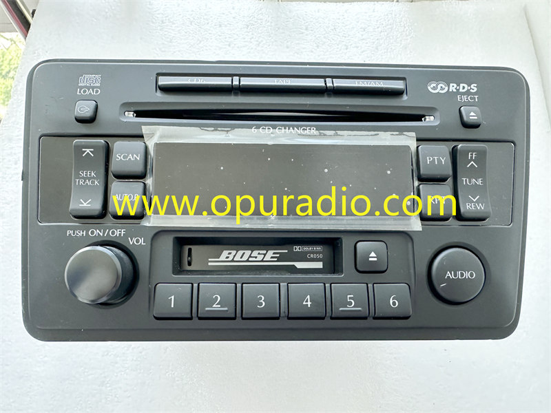 Nissan Infiniti BOSE RADIO 6 cd cassette PN-2439N CR190 Pathfinder QX4 01-03