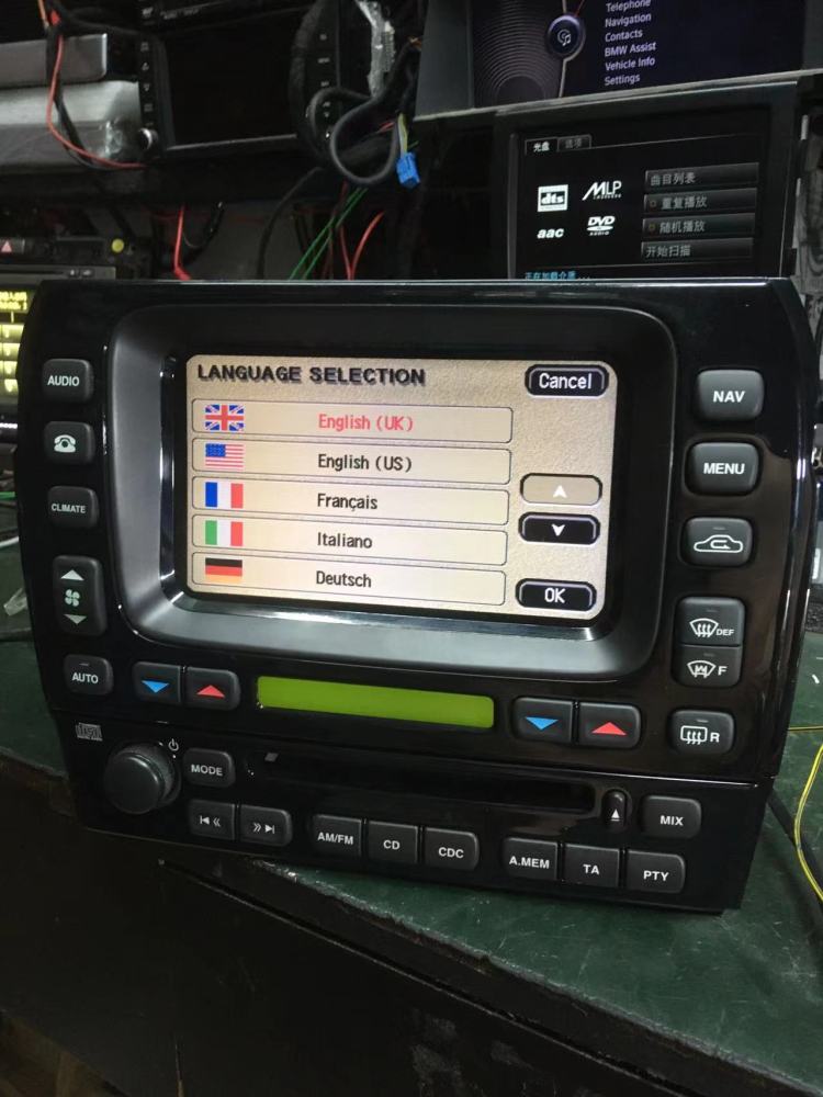 LCD Display for 2004-2007JAGUAR XJ8 NAVIGATION INFO DISPLAY CLIMATE CONTROL PANEL 2W93-10E889