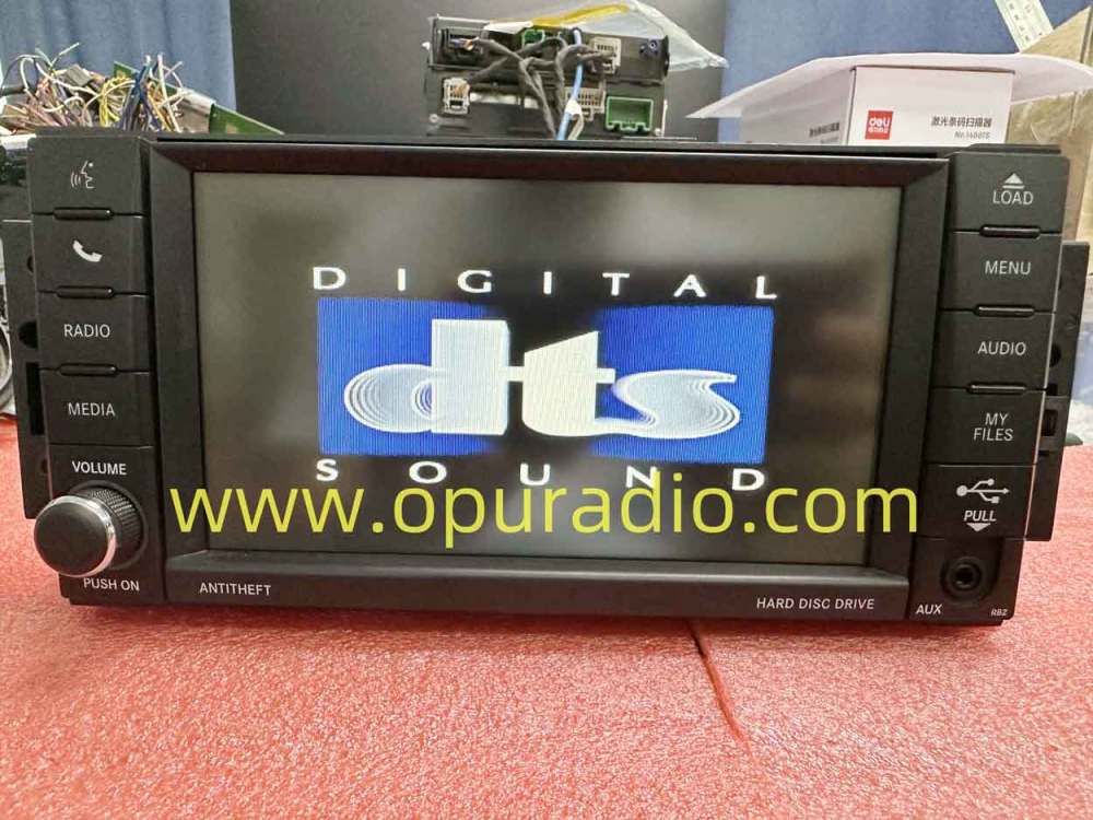 2010-2012 Jeep Wrangler JK Radio RB2 car Audio MYGIG DVD Media Phone