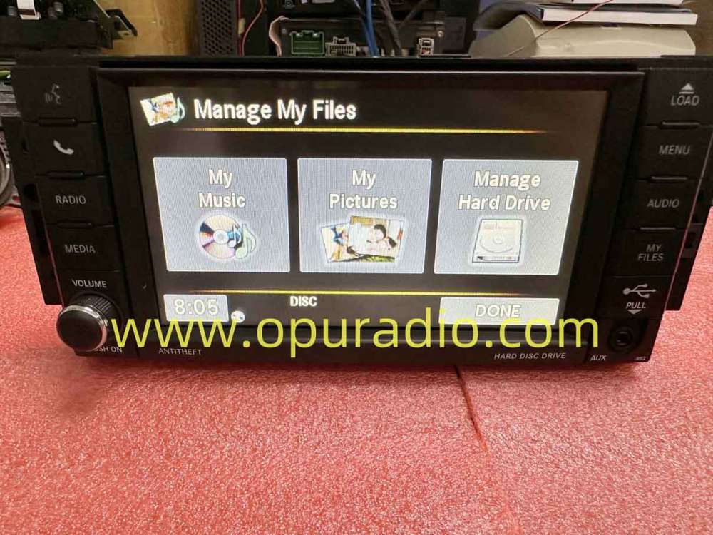 2010-2012 Jeep Wrangler JK Radio RB2 car Audio MYGIG DVD Media Phone