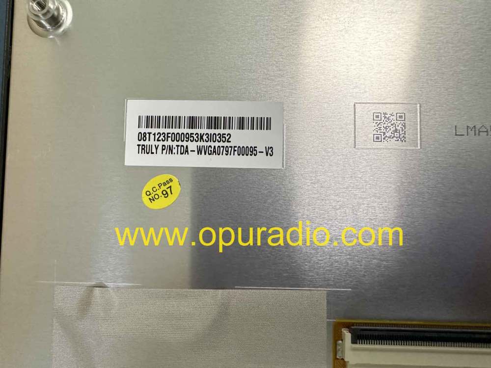 Truly Touch Screen TDA-WVGA0797F00095-V3 KIA Hyundai car Navigation Wireless carplay MOBIS Radio