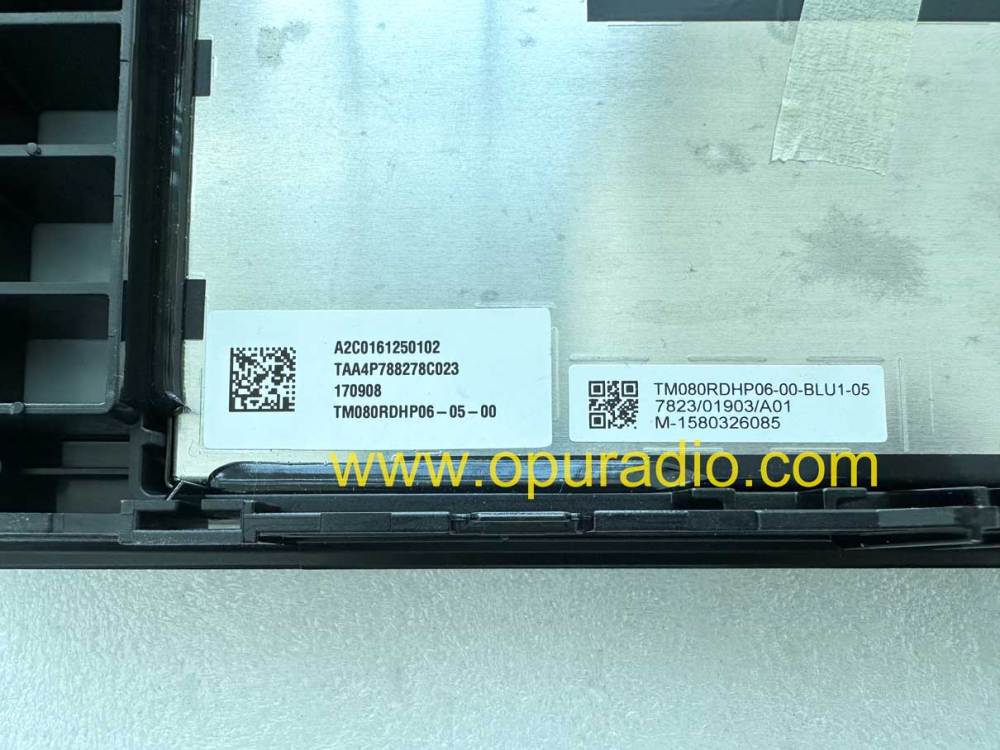 TM080RDHP06 Touch Display for Skoda Karoq 2018 GPS System Touchscreen Radio Navi GPS 565919605C