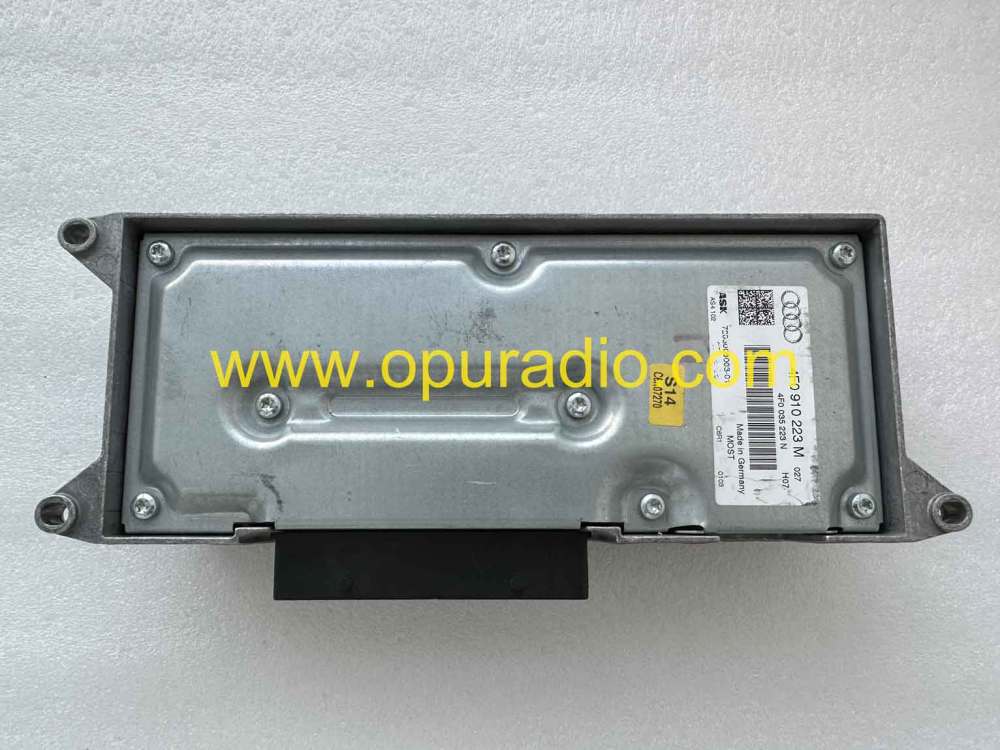 2008-2010 Audi A6 4F C6 AMP Audio System Amplifier Control Module Unit 4F0910223M