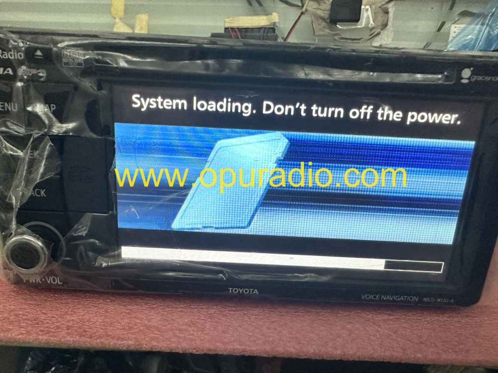 12-14 TOYOTA SIENNA NAVIGATION AM FM RADIO TOUCH SCREEN RECEIVER CD PLAYER 86120-YY111