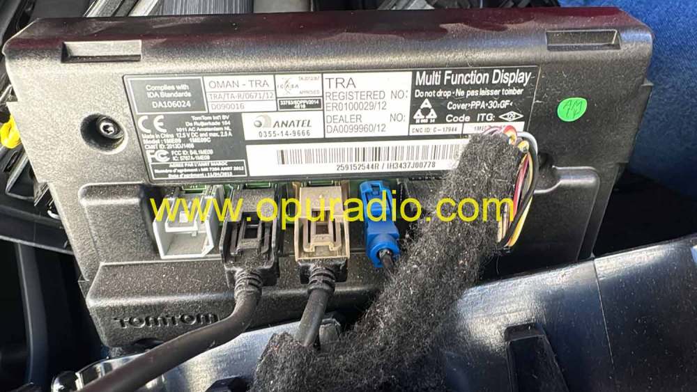 DD070NA-02G Touch Display for Renault Twingo III Zoe Clio IV Navigation System Display 281153124R