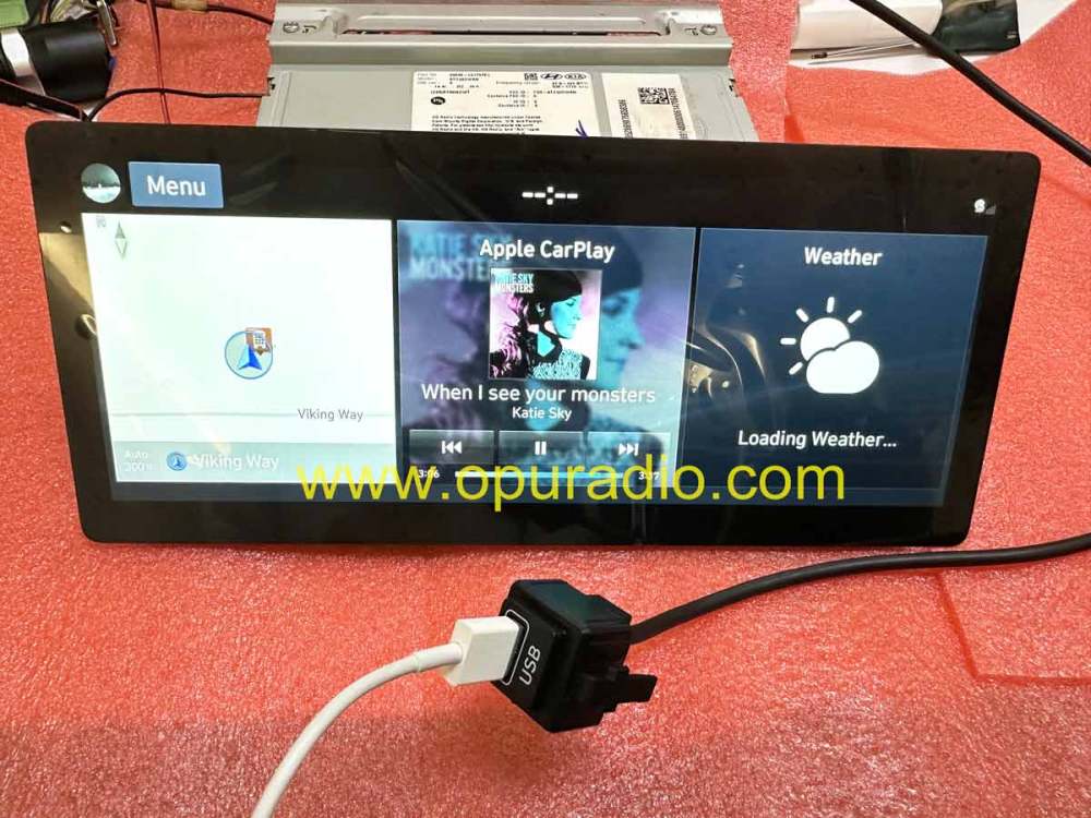 USB Hub with power Harness for test Navigation Radio on bench for all 2019-2023 KIA Hyundai carplay