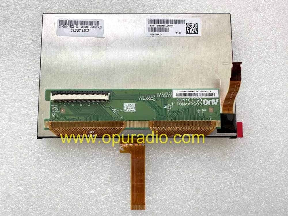 C050VVN01.1 touch Display for Mercedes Benz Truck M.A.N MAN TGX, TGS MMT3 Starter 81281006052