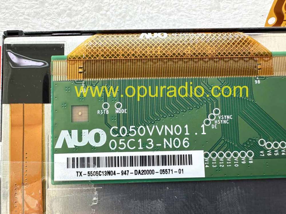 C050VVN01.1 touch Display for Mercedes Benz Truck M.A.N MAN TGX, TGS MMT3 Starter 81281006052