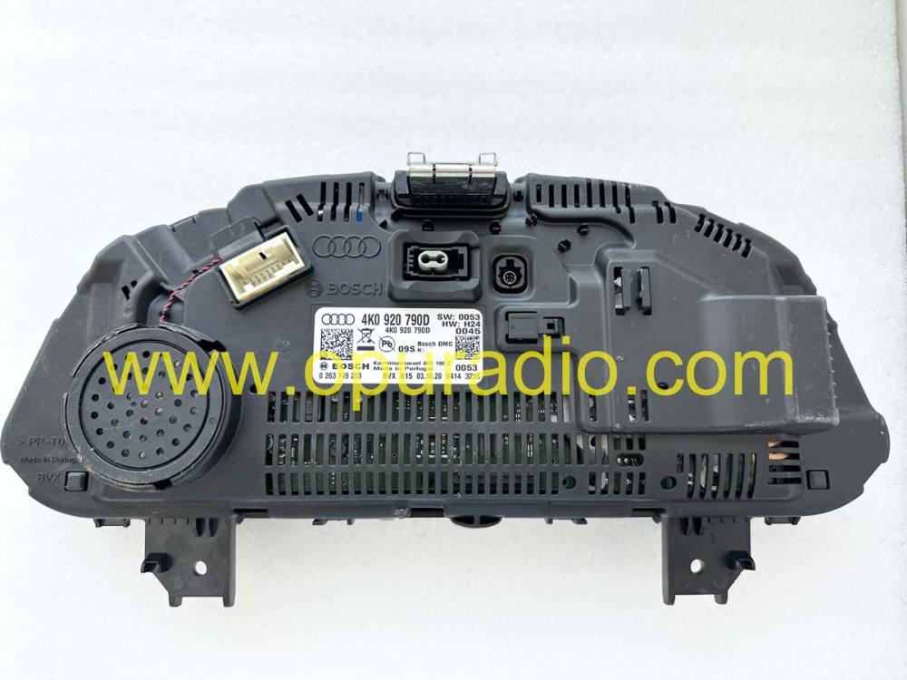 4K0920790D BOSCH Display Assembly Für Audi A6 A7 Q7 Q8 Speedometer Instrument Cluster