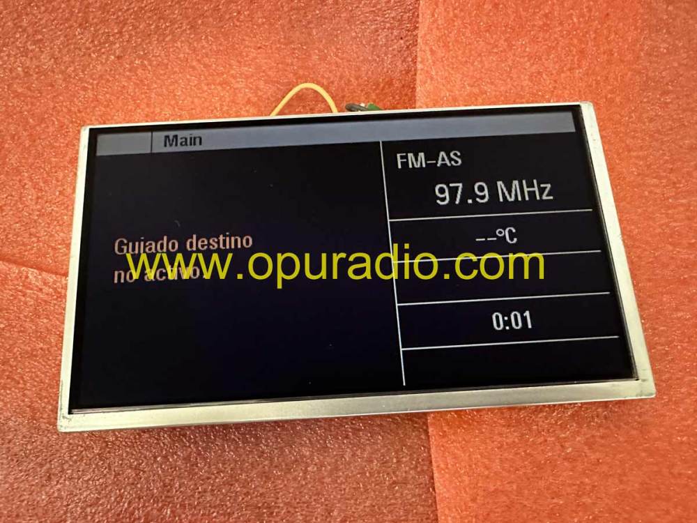 Display for BMW CCC Navigation E65 E66 E67 7er MINI Cooper R55 R56 R57 Porsche Cayenne PCM2.1 Becker