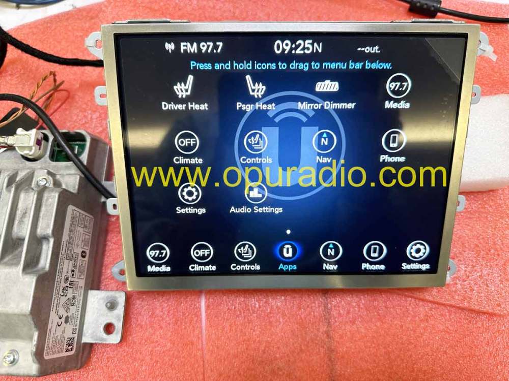 2019-2021 Jeep Grand Cherokee SRT WK2 OEM 8.4 Navigation Radio Touch Display 68388559AD MOBIS