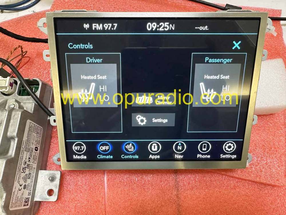 2019-2021 Jeep Grand Cherokee SRT WK2 OEM 8.4 Navigation Radio Touch Display 68388559AD MOBIS