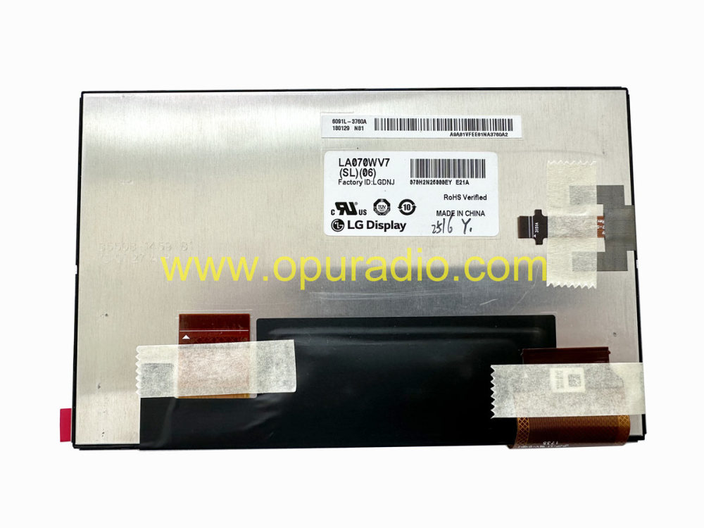 LA070WV7 SL06 Touch Screen for 2017 2018 Chevrolet TRAX CarPlay RADIO DISPLAY OEM 84388577