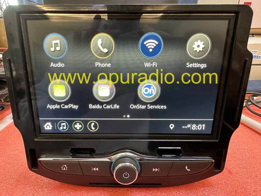 LA070WV7 SL06 Touch Screen for 2017 2018 Chevrolet TRAX CarPlay RADIO DISPLAY OEM 84388577
