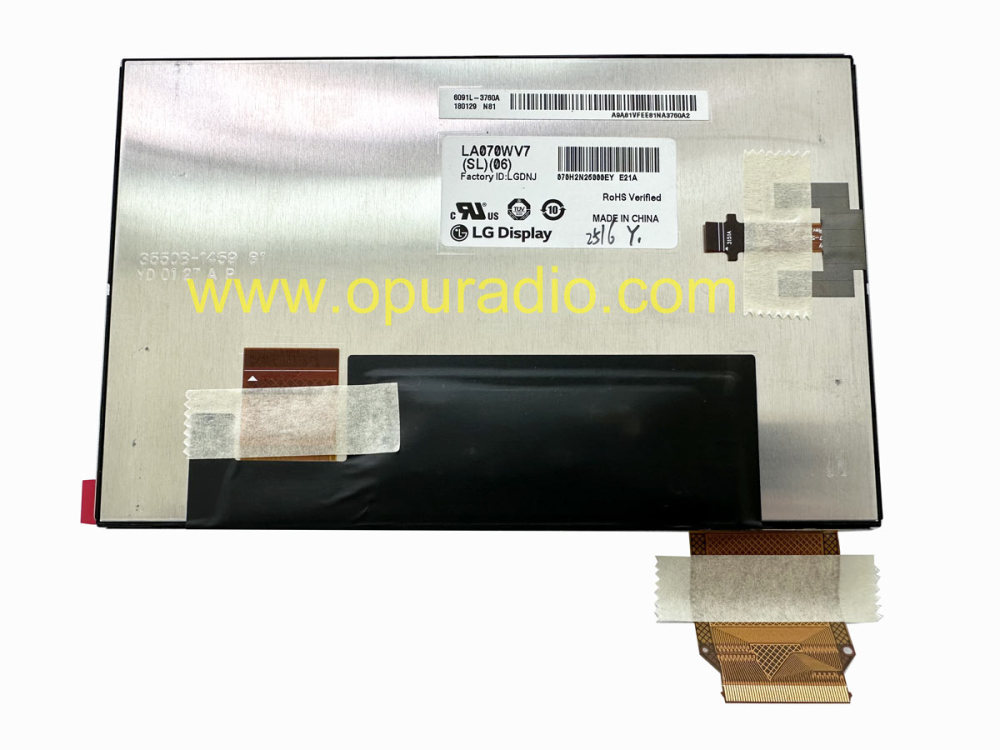 LA070WV7 SL06 Touch Screen for 2017 2018 Chevrolet TRAX CarPlay RADIO DISPLAY OEM 84388577