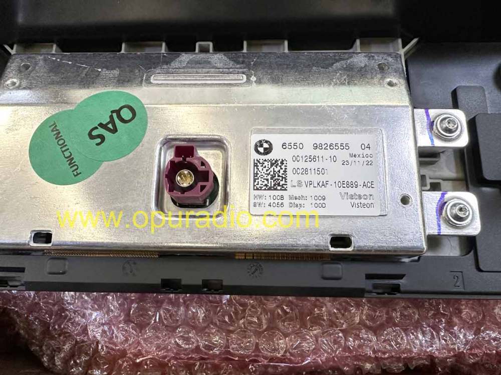 BM 6550 9826555 Visteon Display for 2019-2022 BMW 2 series 2er G42 M4 G82 330i M3 car Navigation