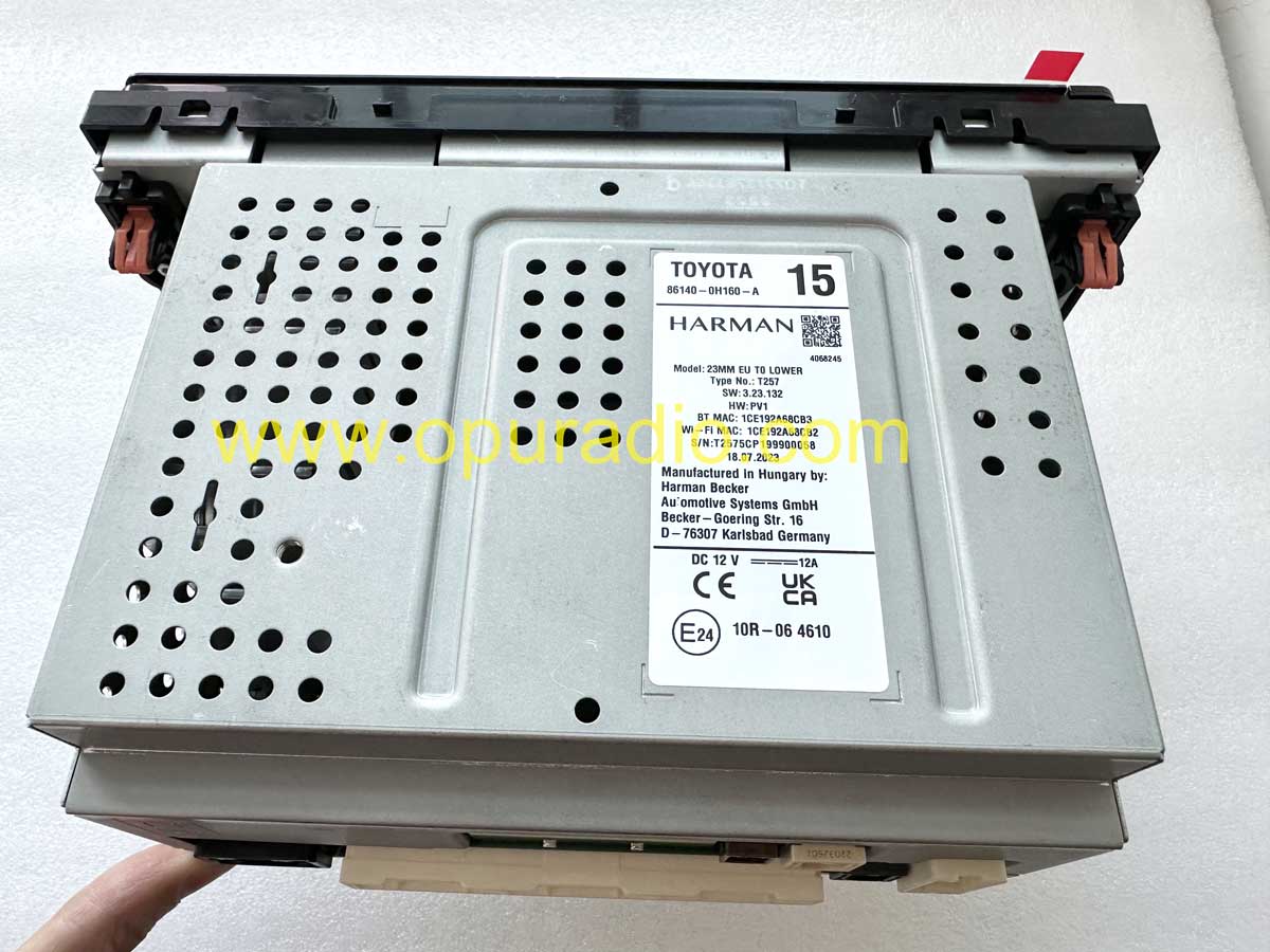 2022-2024 Toyota Yaris Cross 86140-YP051 Navigation HARMAN Radio
