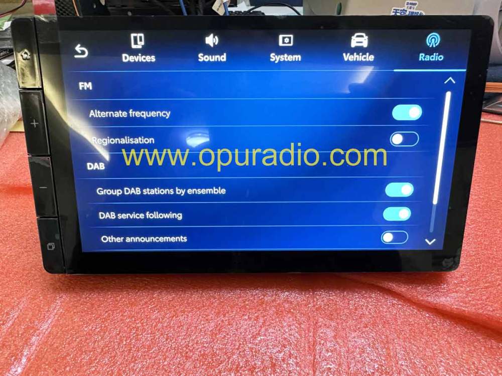 2022-2024 Toyota Yaris Cross 86140-YP051 Navigation HARMAN Radio YP032 YP010 YP011