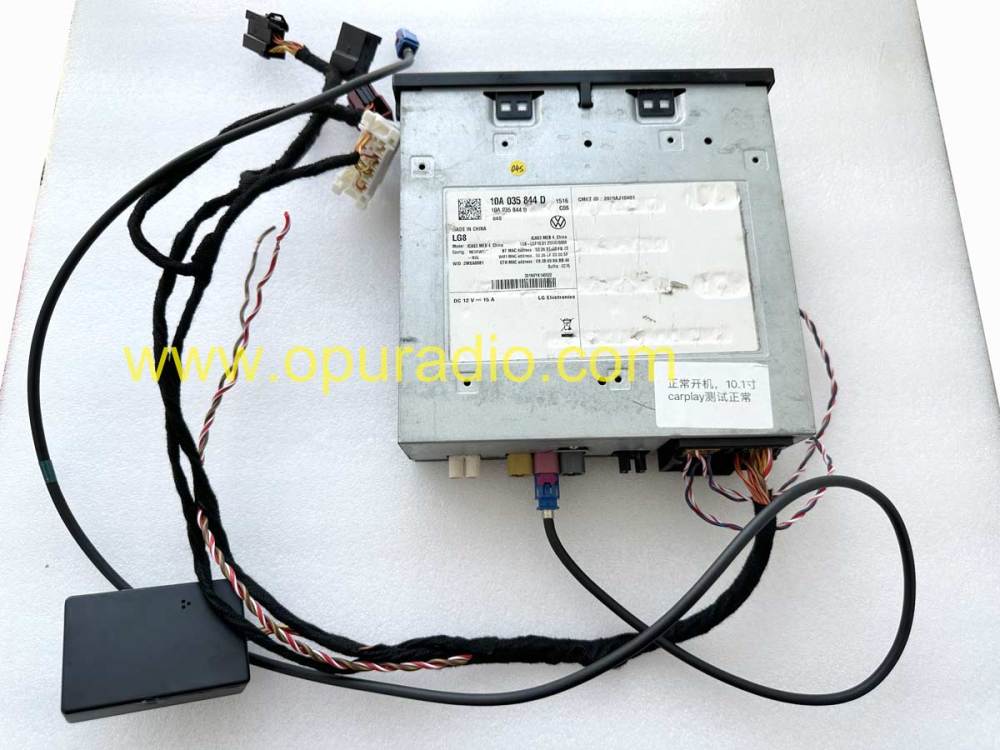 MIB3 RADIO UNIT With Wiring Tester FOR TEST DISPLAY VW SKODA SEAT