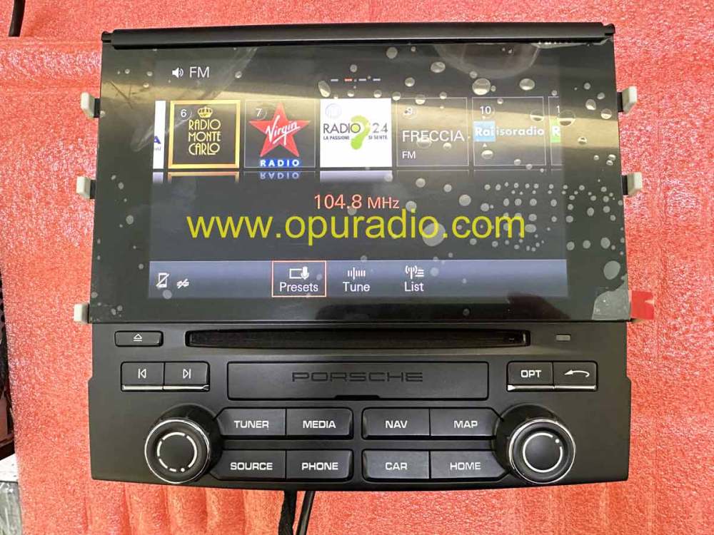 2017-2018 PORSCHE CAYENNE Turbo S- MMI  Navigation Display UNIT 7P5919607D