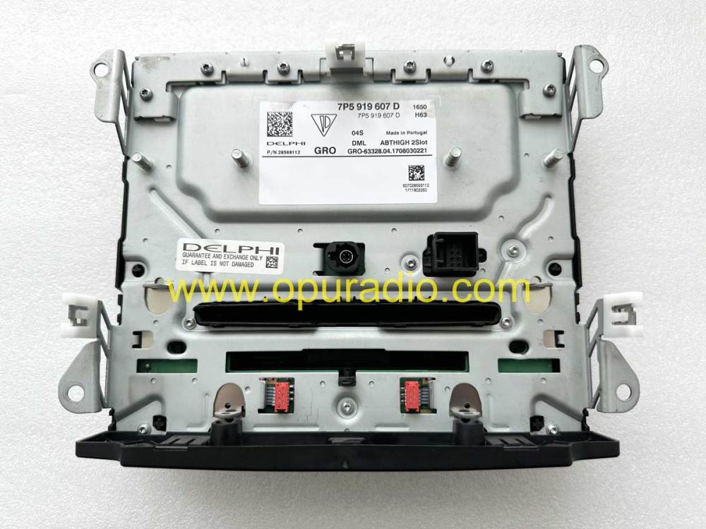 2017-2018 PORSCHE CAYENNE Turbo S- MMI  Navigation Display UNIT 7P5919607D