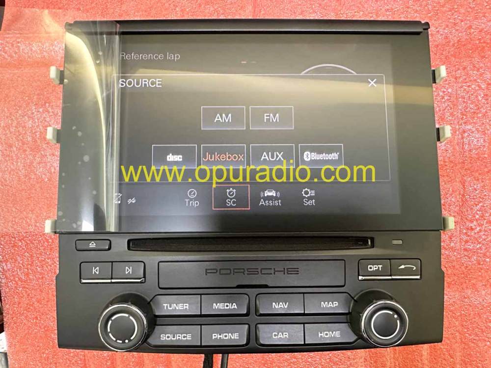 2017-2018 PORSCHE CAYENNE Turbo S- MMI  Navigation Display UNIT 7P5919607D