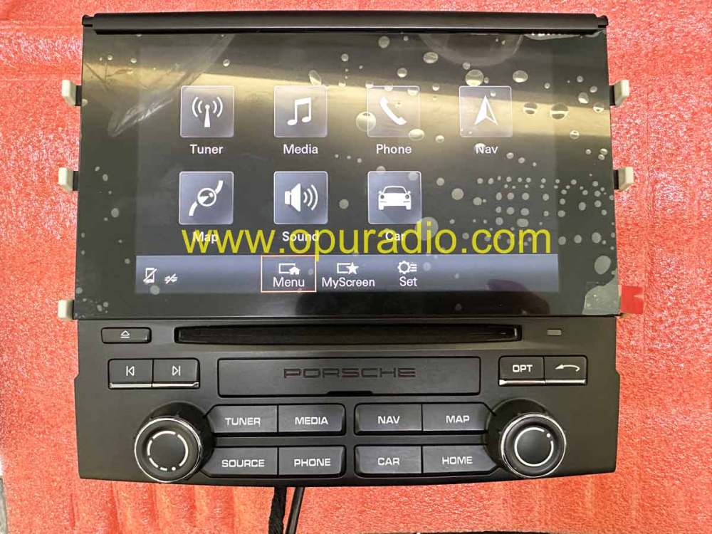 2017-2018 PORSCHE CAYENNE Turbo S- MMI  Navigation Display UNIT 7P5919607D
