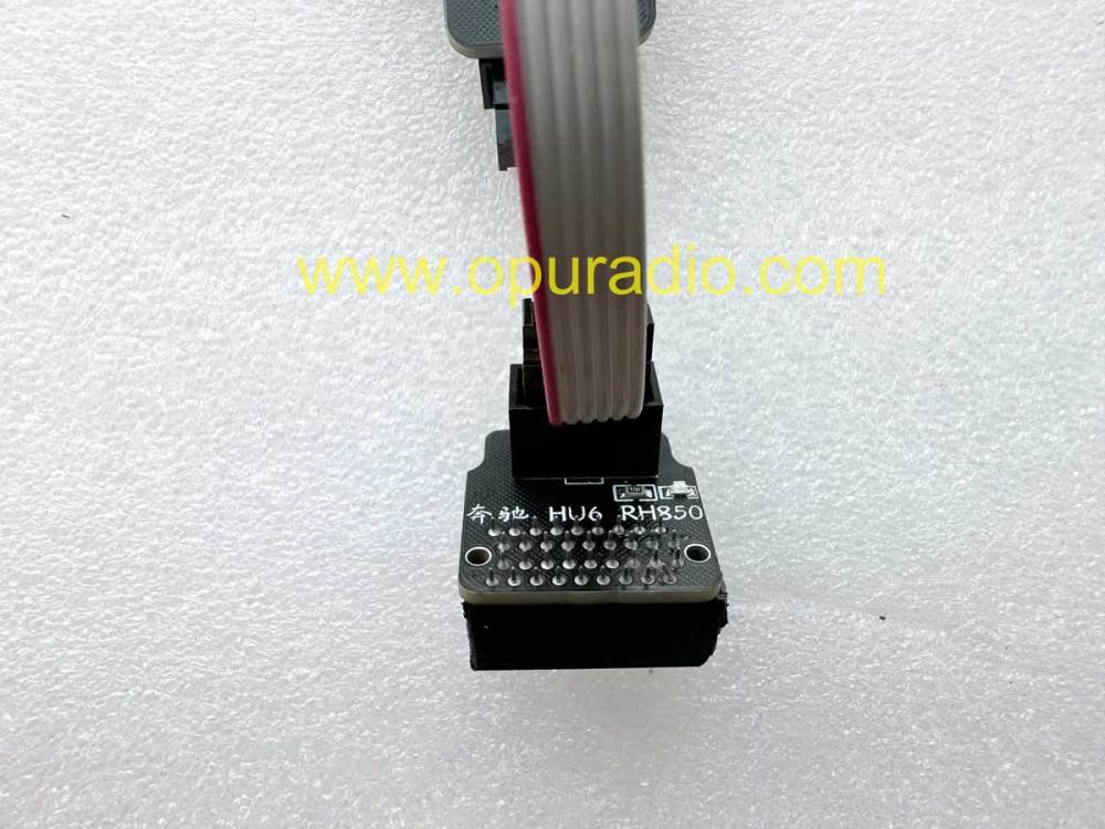 Mercedes Benz HU6 NTG6 Harman Navigation Radio RH850 chip reader connector