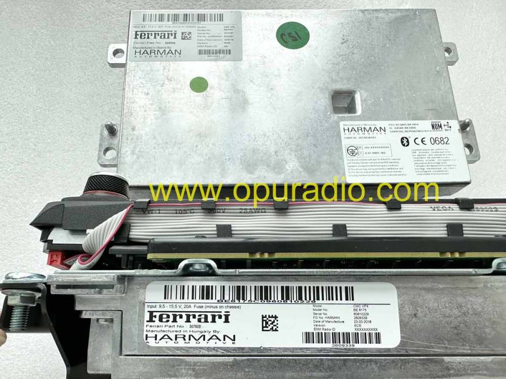 HARMAN 309936 307609 CMC VP4 for Ferrari California T NIT NAV repair service