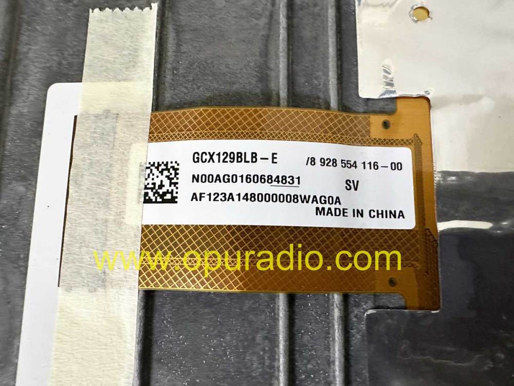 GCX136BLB-E LCD Display for Mercedes W222 S class car navigation NTG5 HU5