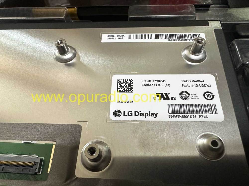 LA084X01 SL03 ORIGINAL NEW Touch Display for 2017-2020 Jeep Compass Dodge Chrysler Car Navigation